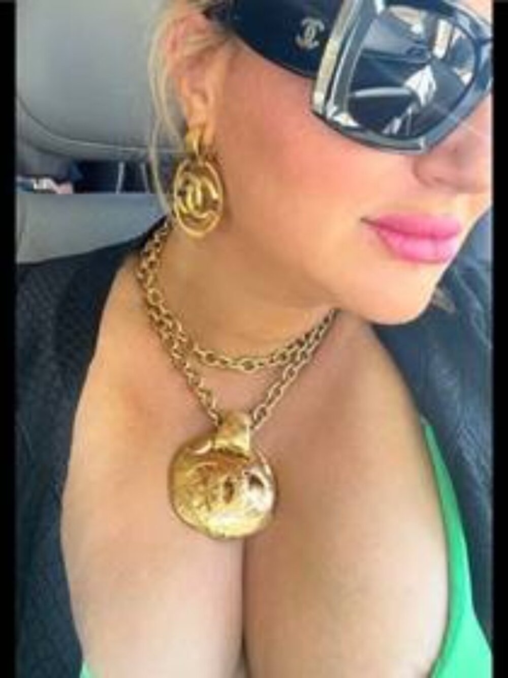 Chanel Vintage CC Clip-On Drop Earrings - Picture 7 of 7